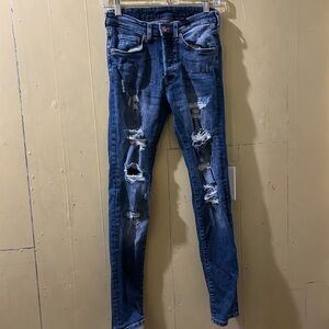 Trashed Skinny Jeans